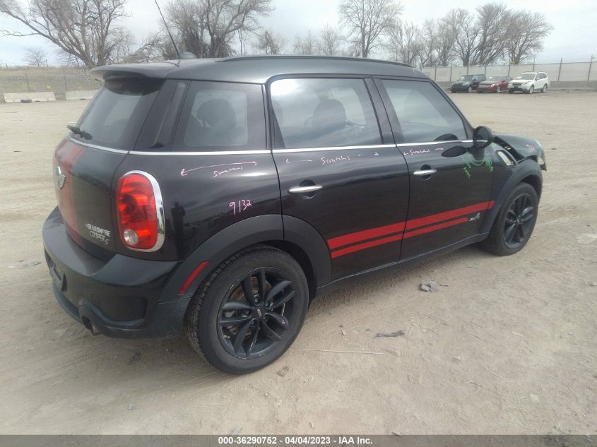 2013 MINI COOPER COUNTRYMAN S ALL4 - WMWZC5C55DWP32367