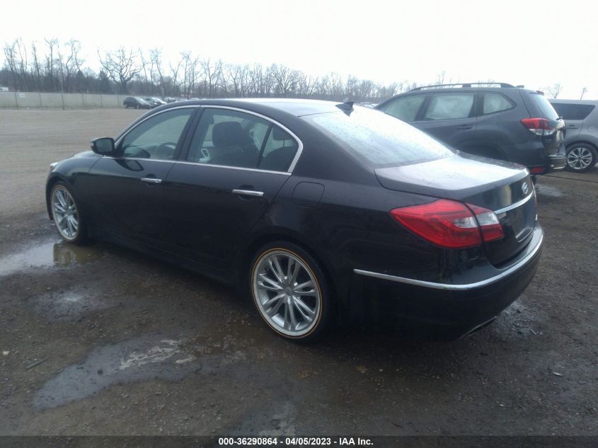 2014 HYUNDAI GENESIS 3.8L - KMHGC4DD5EU260951
