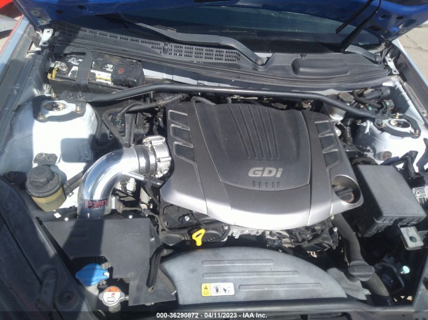 2013 HYUNDAI GENESIS COUPE 3.8 GRAND TOURING KMHHU6KJ5DU107894