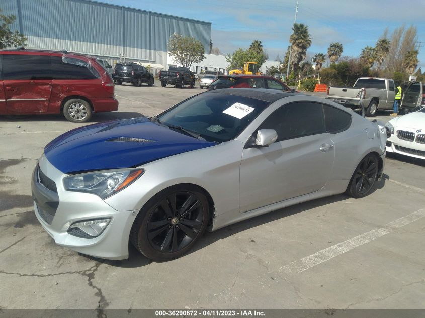 2013 HYUNDAI GENESIS COUPE 3.8 GRAND TOURING KMHHU6KJ5DU107894
