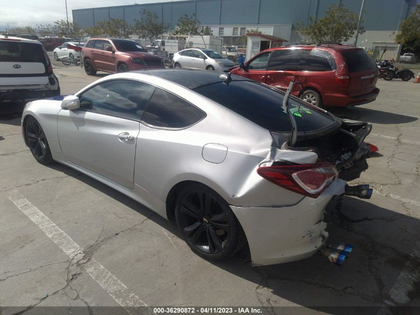 2013 HYUNDAI GENESIS COUPE 3.8 GRAND TOURING KMHHU6KJ5DU107894