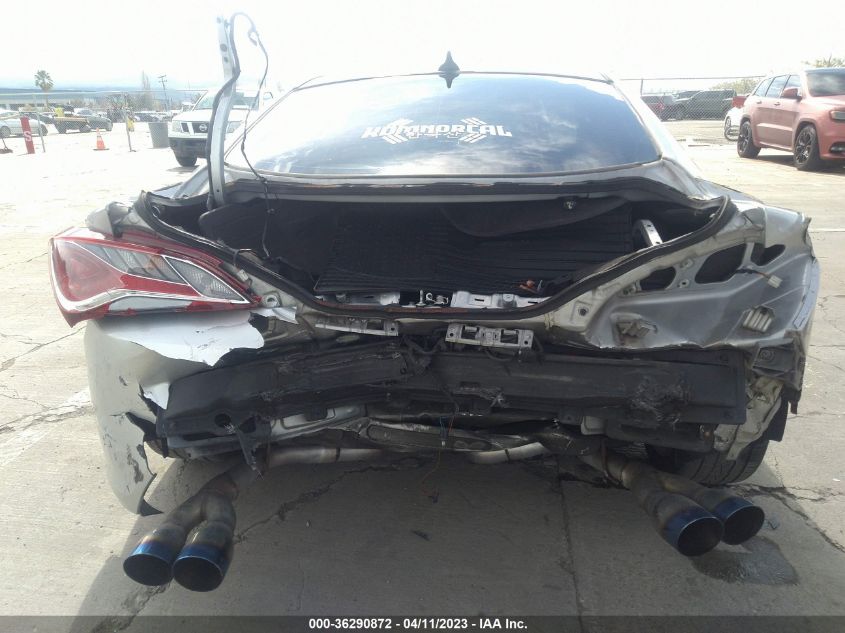 2013 HYUNDAI GENESIS COUPE 3.8 GRAND TOURING KMHHU6KJ5DU107894