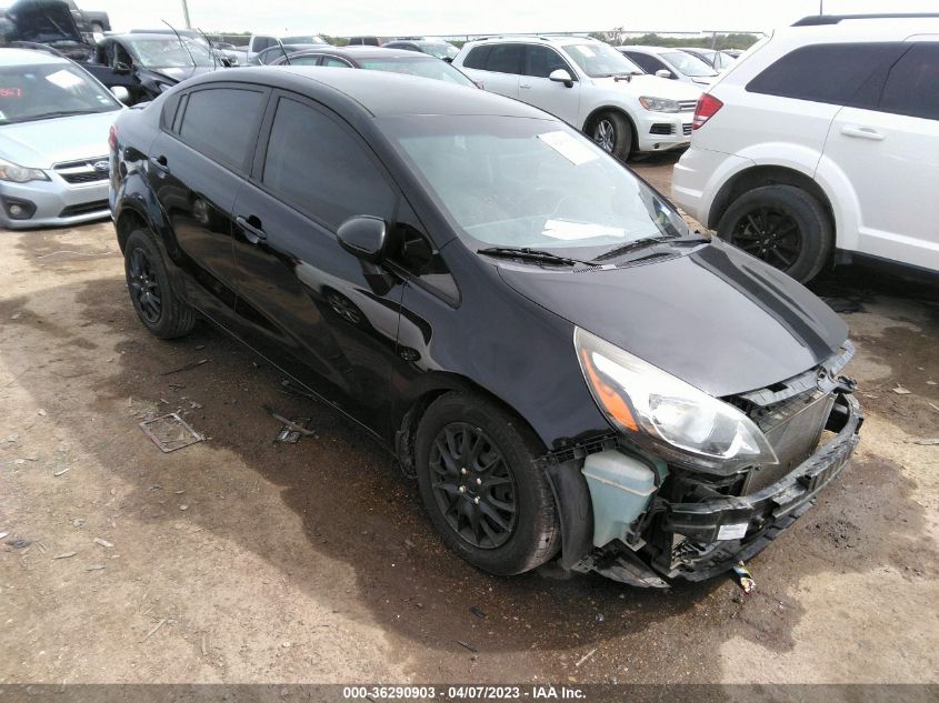 2013 KIA RIO EX - KNADN4A33D6189195