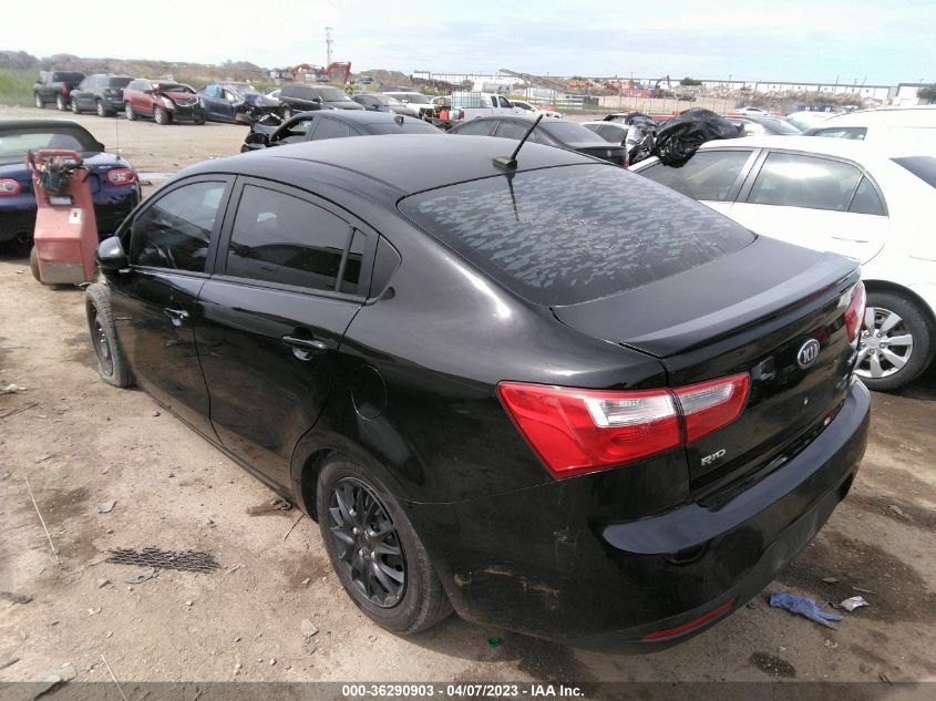 2013 KIA RIO EX - KNADN4A33D6189195
