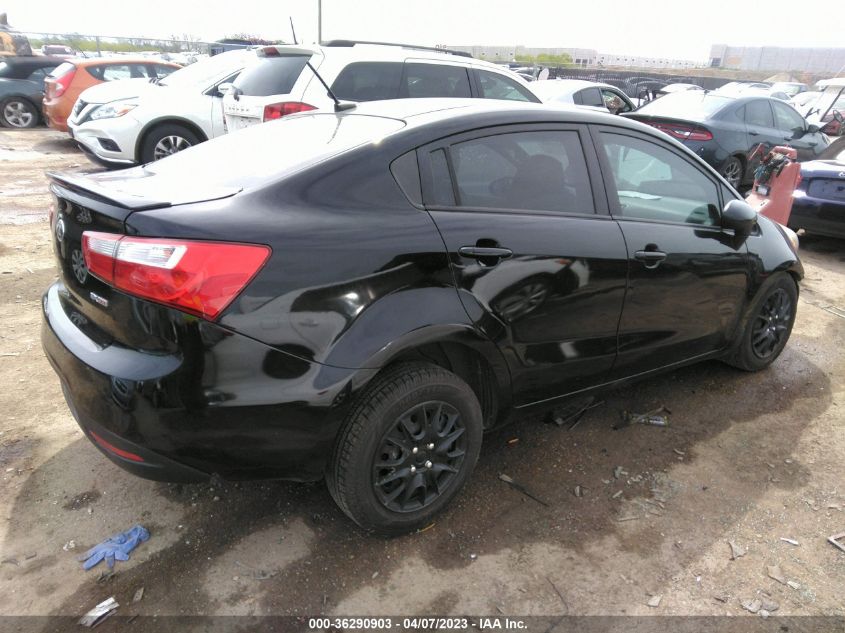 2013 KIA RIO EX - KNADN4A33D6189195