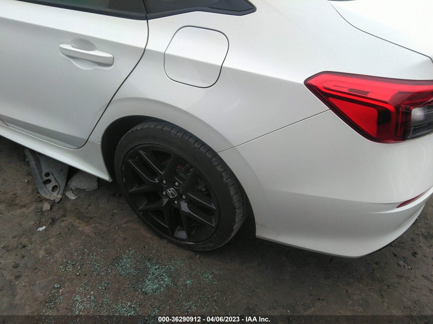 VIN 2HGFE2F56NH555663 2022 HONDA CIVIC SEDAN SPORT