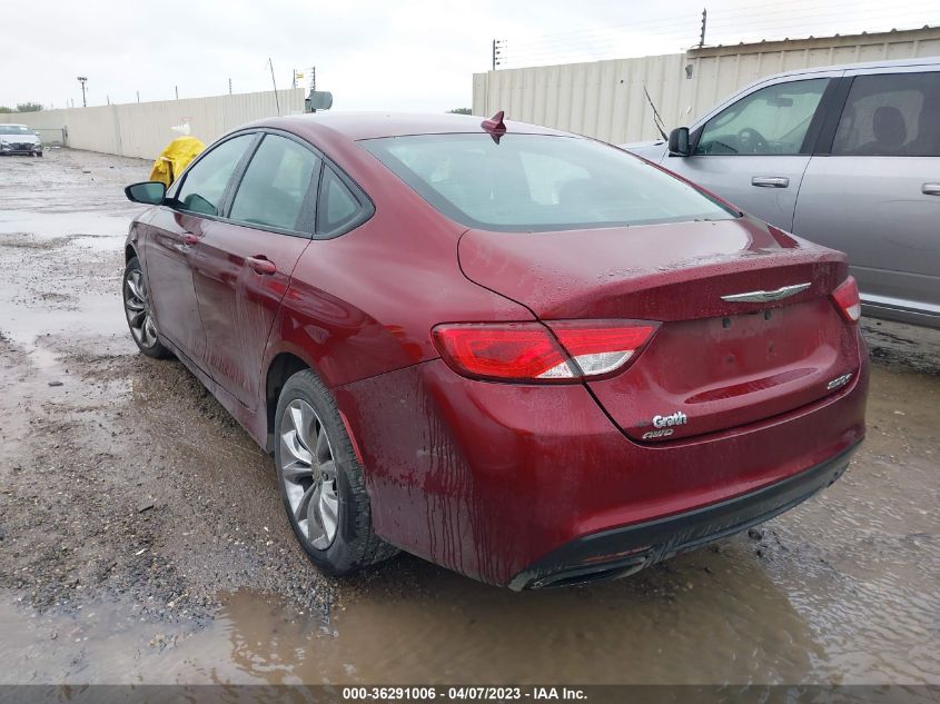 2015 CHRYSLER 200 S - 1C3CCCDGXFN523183