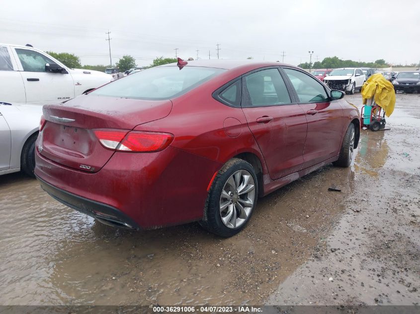 2015 CHRYSLER 200 S - 1C3CCCDGXFN523183