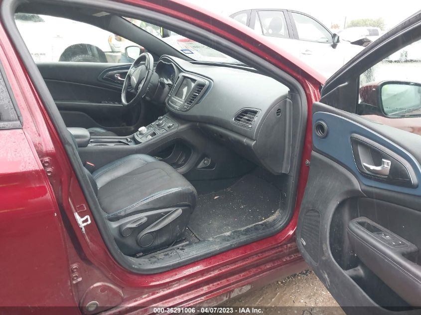 2015 CHRYSLER 200 S - 1C3CCCDGXFN523183