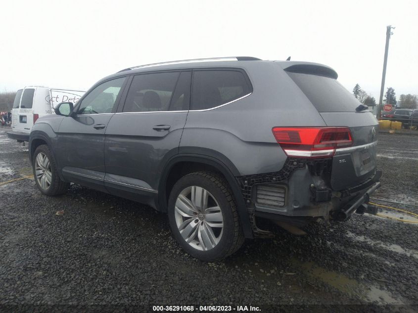2019 VOLKSWAGEN ATLAS 3.6L V6 SEL - 1V2MR2CA1KC503933