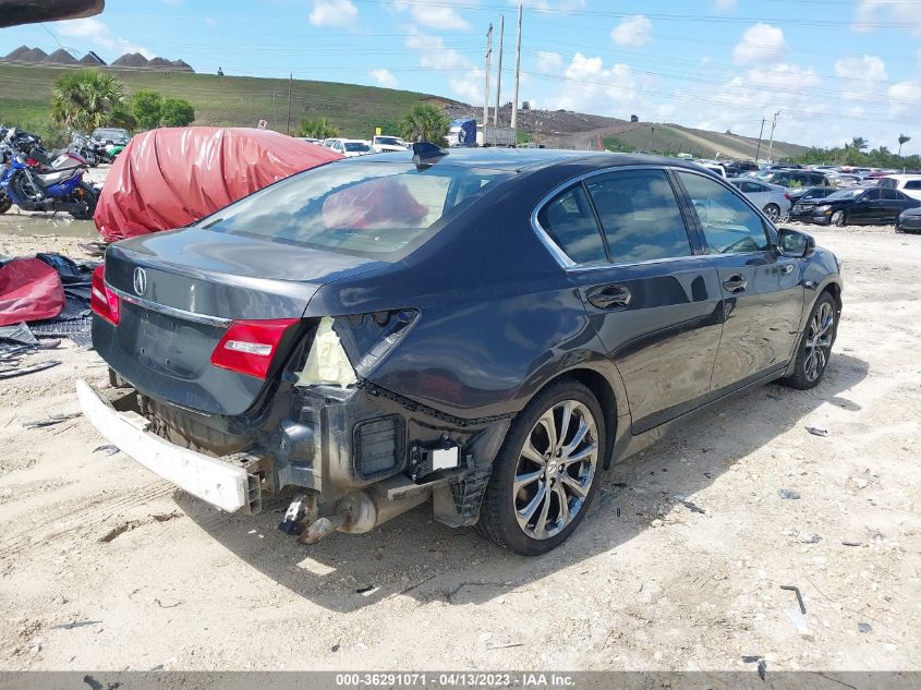 2016 ACURA RLX HYBRID ADVANCE PKG - JH4KC2F94GC000205
