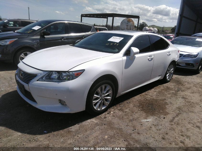 2014 LEXUS ES 300H HYBRID JTHBW1GG9E2074107