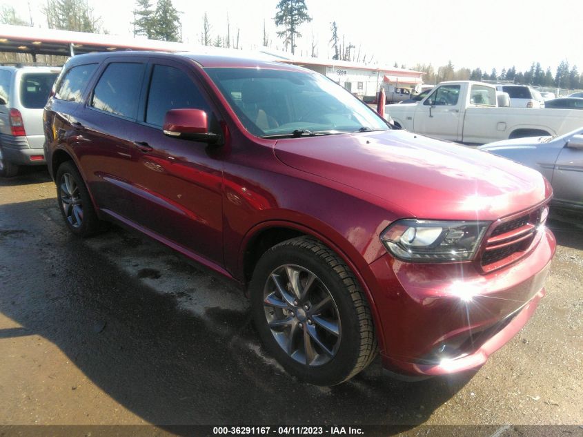 2018 DODGE DURANGO GT - 1C4RDHDG6JC126333