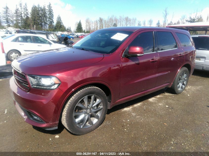 2018 DODGE DURANGO GT - 1C4RDHDG6JC126333