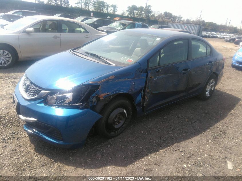 2014 HONDA CIVIC SEDAN LX - 19XFB2F59EE230573