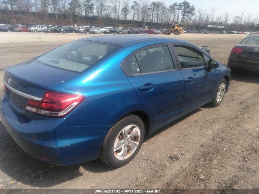 2014 HONDA CIVIC SEDAN LX - 19XFB2F59EE230573