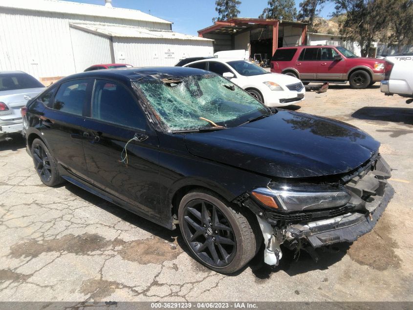 2022 HONDA CIVIC SEDAN SPORT - 2HGFE2F55NH519513