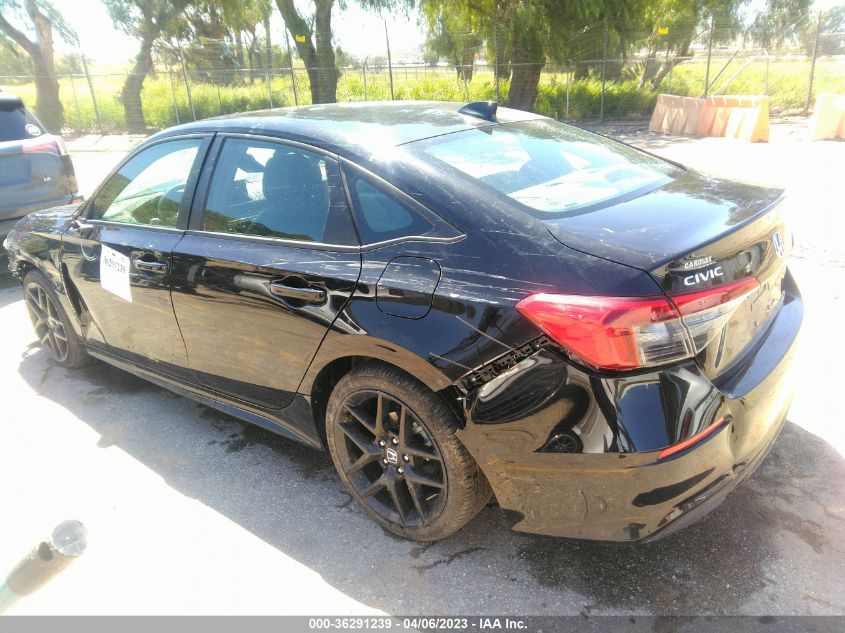 2022 HONDA CIVIC SEDAN SPORT - 2HGFE2F55NH519513