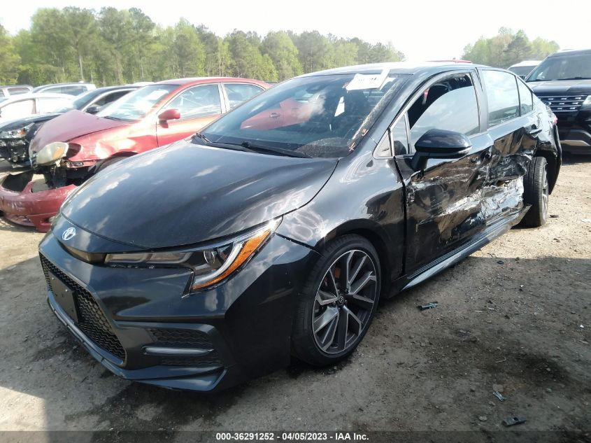 2020 TOYOTA COROLLA SE/NIGHTSHADE - 5YFS4RCEXLP018881