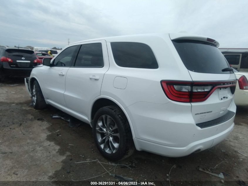 2020 DODGE DURANGO GT PLUS - 1C4RDHDG2LC259433