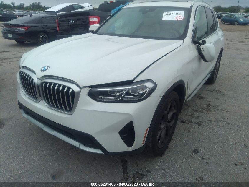 2023 BMW X3 SDRIVE30I - 5UX43DP03P9N79401