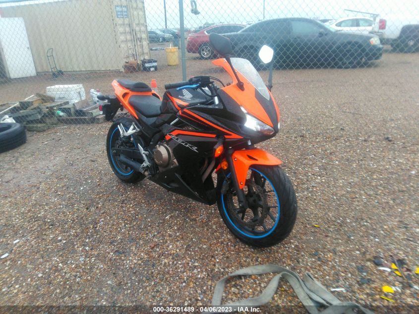 2017 HONDA CBR500 R - MLHPC4460H5400163