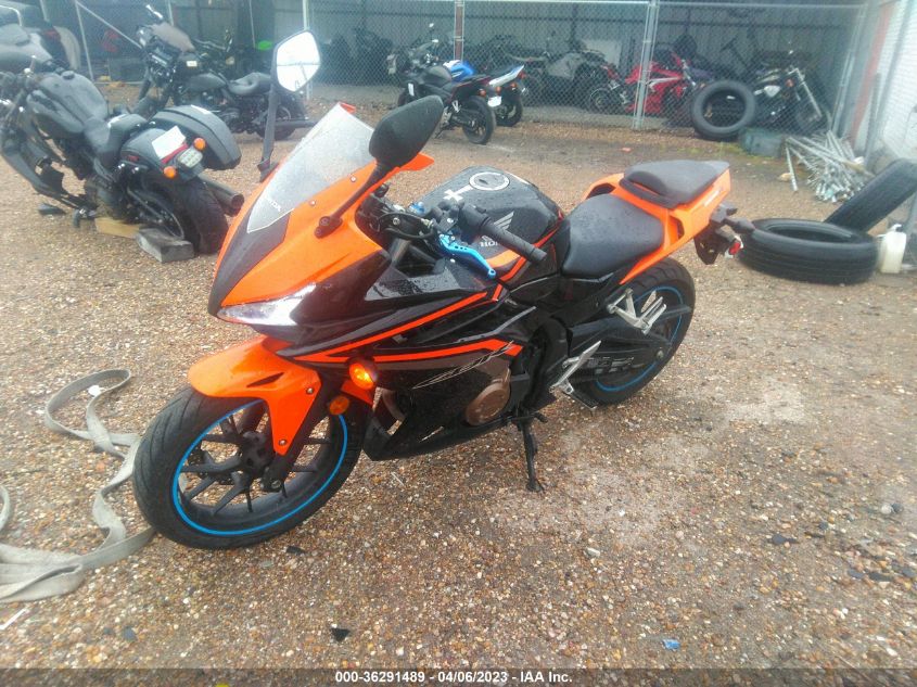 2017 HONDA CBR500 R - MLHPC4460H5400163