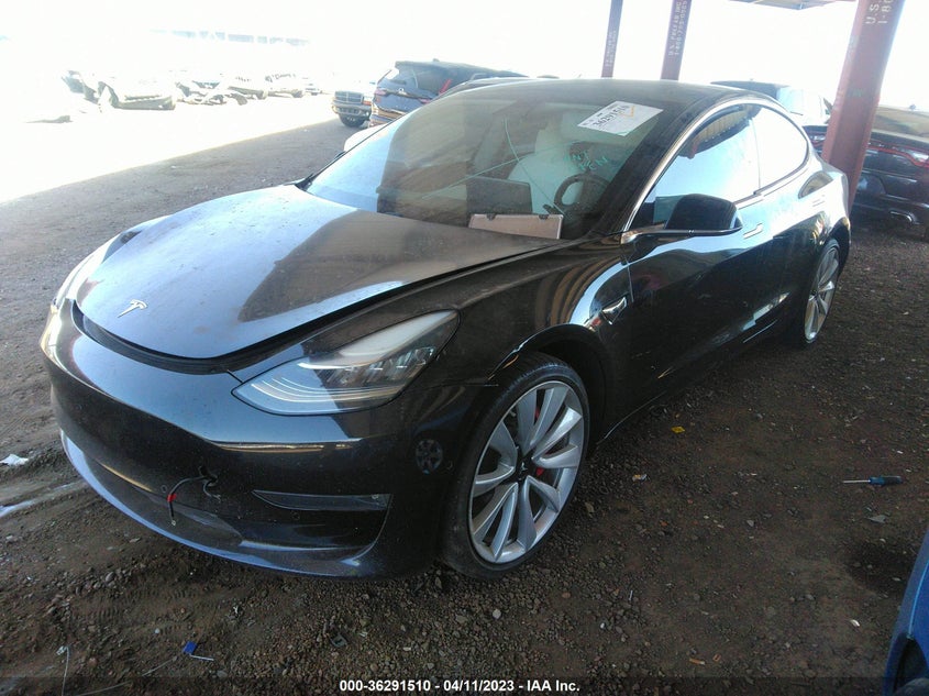 VIN 5YJ3E1EB5KF455011 2019 TESLA MODEL 3 LONG RANGE/PERFORMANCE
