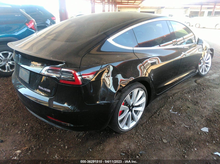 VIN 5YJ3E1EB5KF455011 2019 TESLA MODEL 3 LONG RANGE/PERFORMANCE