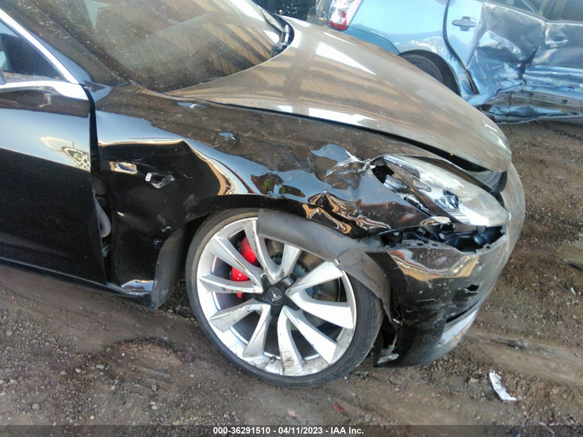 VIN 5YJ3E1EB5KF455011 2019 TESLA MODEL 3 LONG RANGE/PERFORMANCE