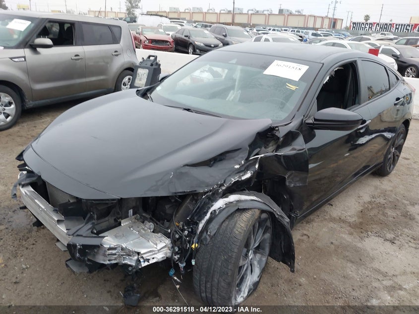 VIN 19XFC2F89LE203300 2020 HONDA CIVIC SEDAN SPORT