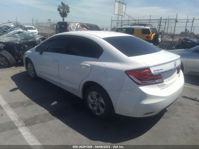 2014 HONDA CIVIC SEDAN LX - 19XFB2F53EE208522