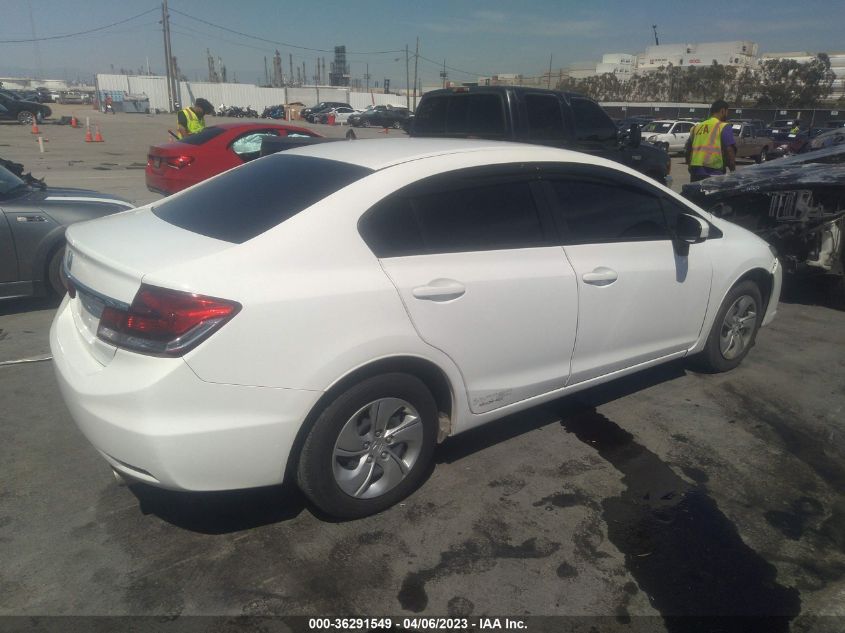2014 HONDA CIVIC SEDAN LX - 19XFB2F53EE208522