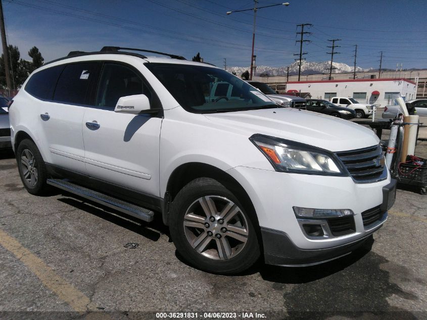 2017 CHEVROLET TRAVERSE LT - 1GNKRGKD7HJ208512