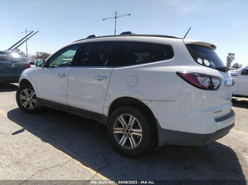 2017 CHEVROLET TRAVERSE LT - 1GNKRGKD7HJ208512