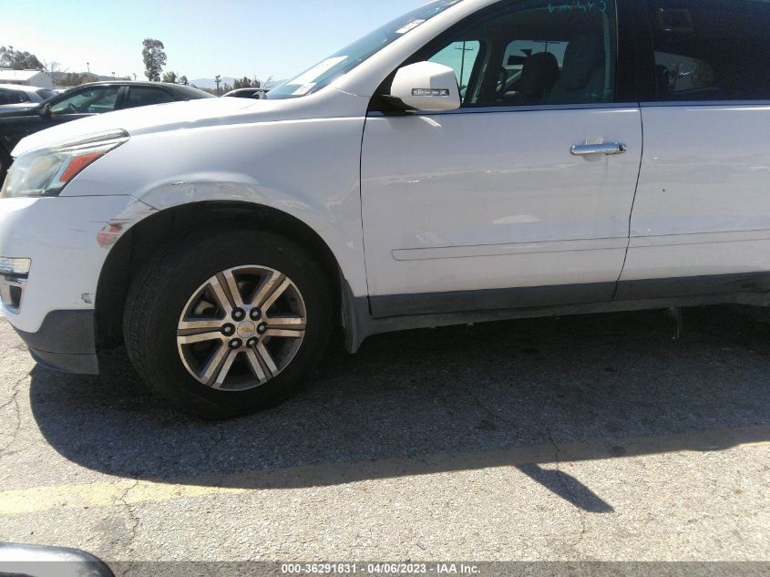 2017 CHEVROLET TRAVERSE LT - 1GNKRGKD7HJ208512