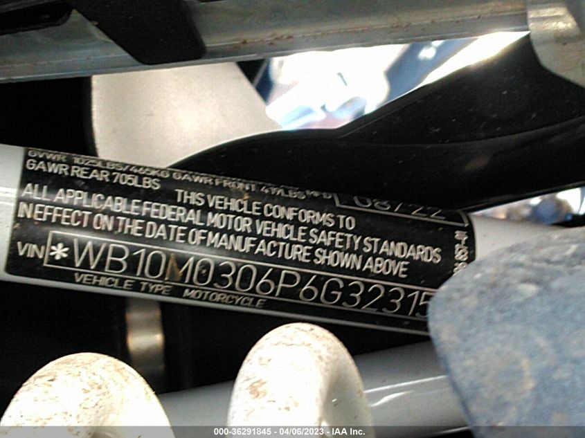 2023 BMW R 1250 GS - WB10M0306P6G32315