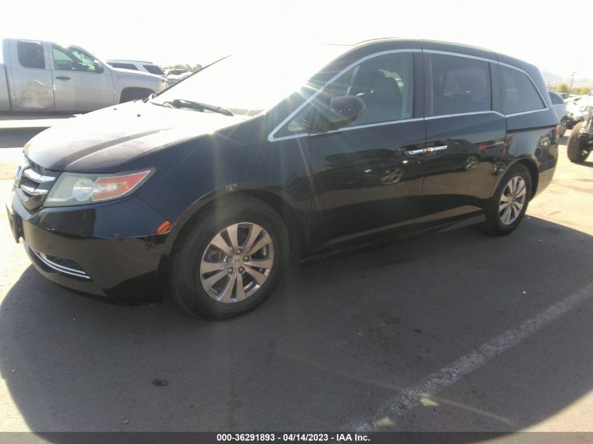 2014 HONDA ODYSSEY EX-L - 5FNRL5H6XEB041541