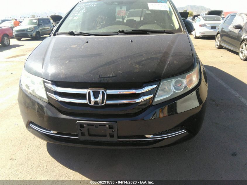 2014 HONDA ODYSSEY EX-L - 5FNRL5H6XEB041541