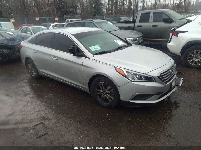 2016 HYUNDAI SONATA 2.4L SE - 5NPE24AF5GH345709