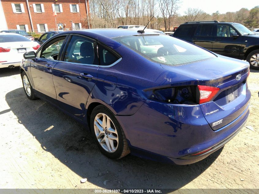 2016 FORD FUSION SE - 3FA6P0H77GR358882