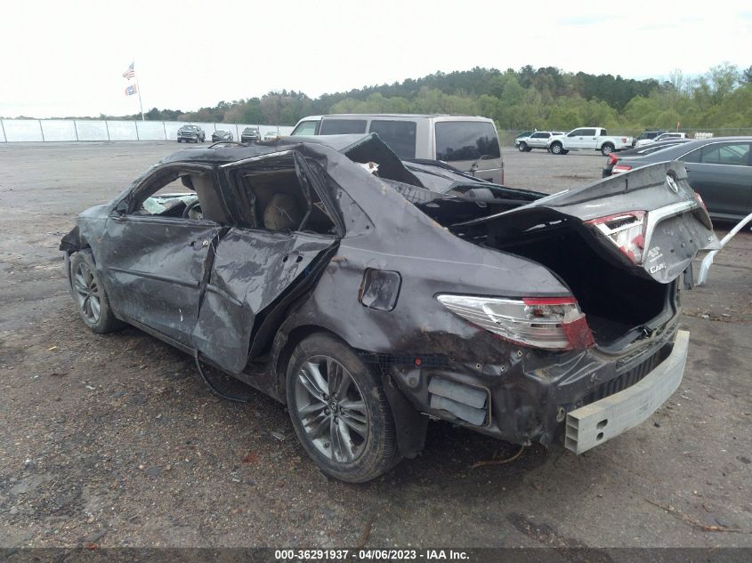 2017 TOYOTA CAMRY XLE/SE/LE/XSE - 4T1BF1FK2HU375457