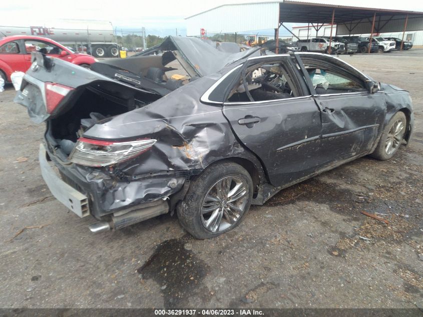 2017 TOYOTA CAMRY XLE/SE/LE/XSE - 4T1BF1FK2HU375457