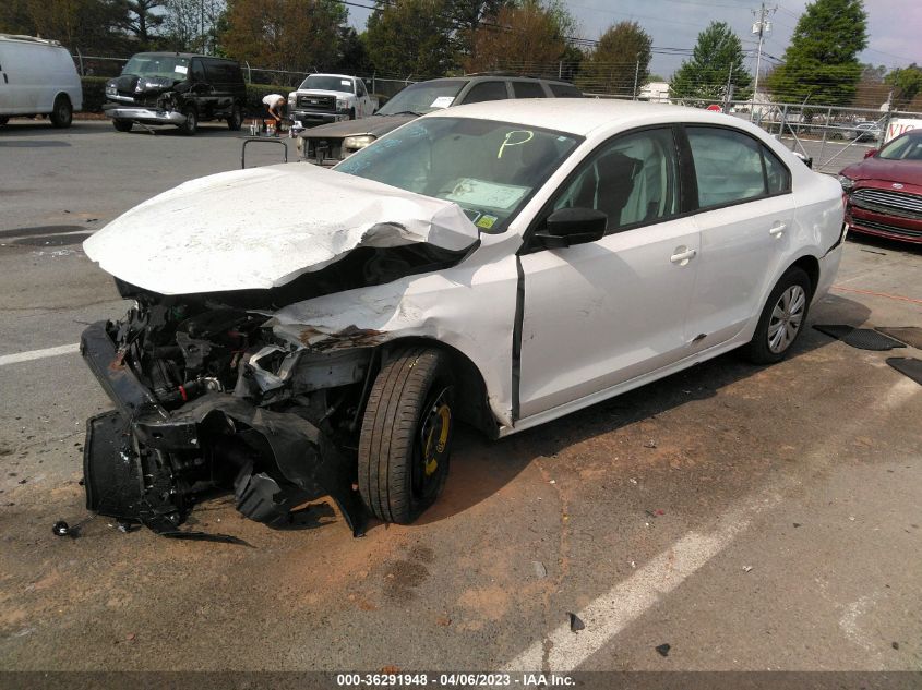 2014 VOLKSWAGEN JETTA SEDAN S - 3VW2K7AJ2EM304919