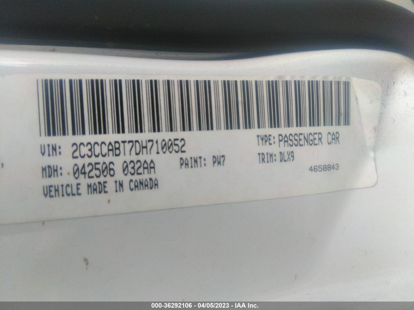 2013 CHRYSLER 300 300S - 2C3CCABT7DH710052