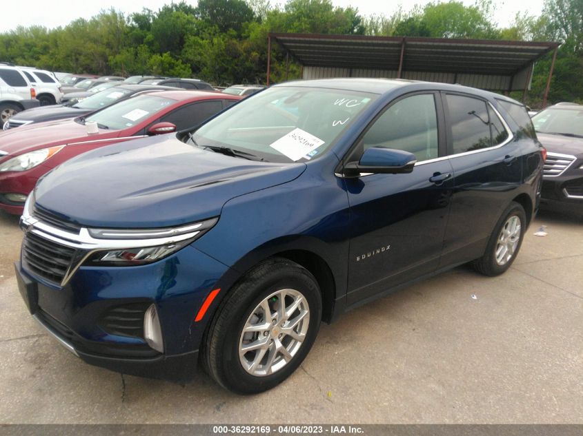 2022 CHEVROLET EQUINOX LT - 3GNAXKEV3NS212320