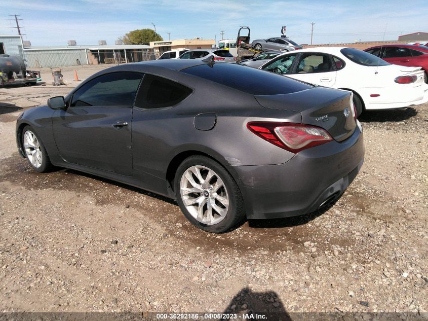2013 HYUNDAI GENESIS COUPE 2.0T KMHHT6KD7DU080792