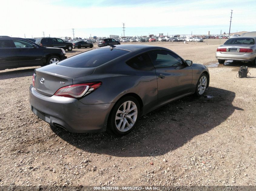 2013 HYUNDAI GENESIS COUPE 2.0T KMHHT6KD7DU080792