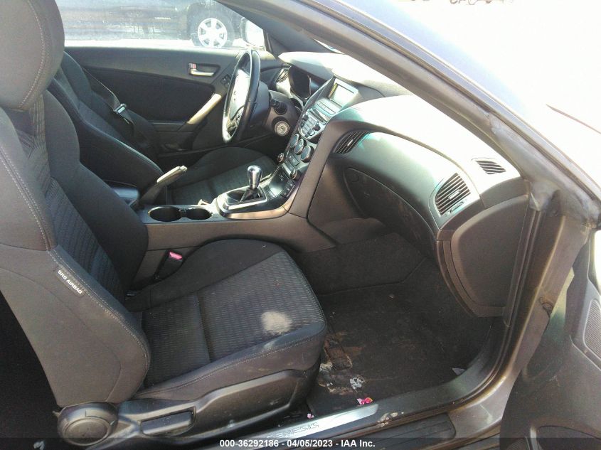 2013 HYUNDAI GENESIS COUPE 2.0T KMHHT6KD7DU080792