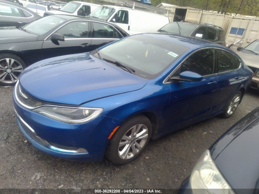 2015 CHRYSLER 200 LIMITED - 1C3CCCAB2FN593401